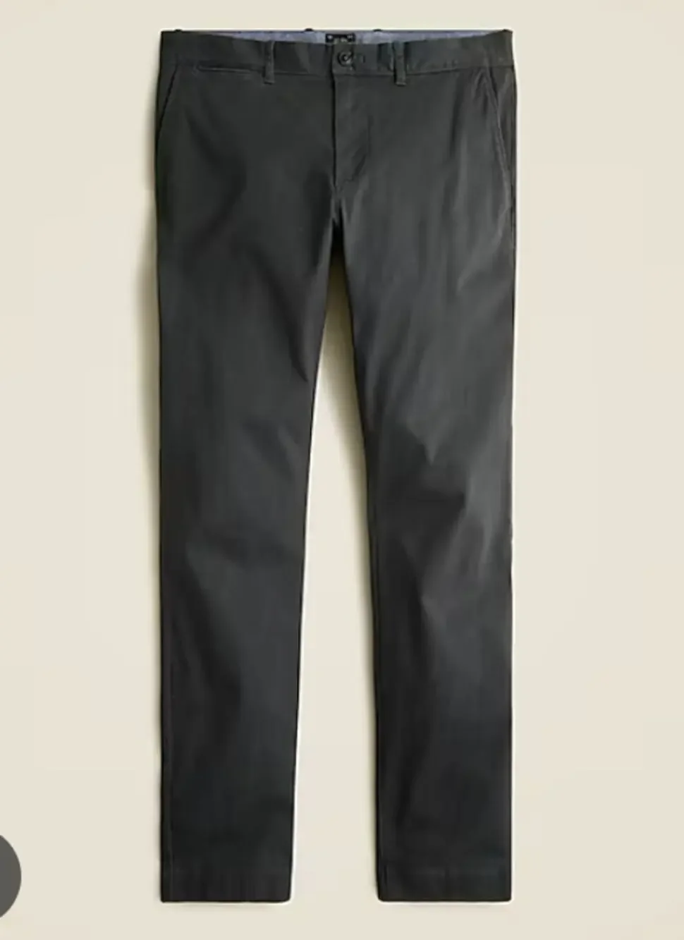 J.Crew 770 Straight-Fit Core Stretch Chino Pants Mens W32 L30 Gray AR886 Twill